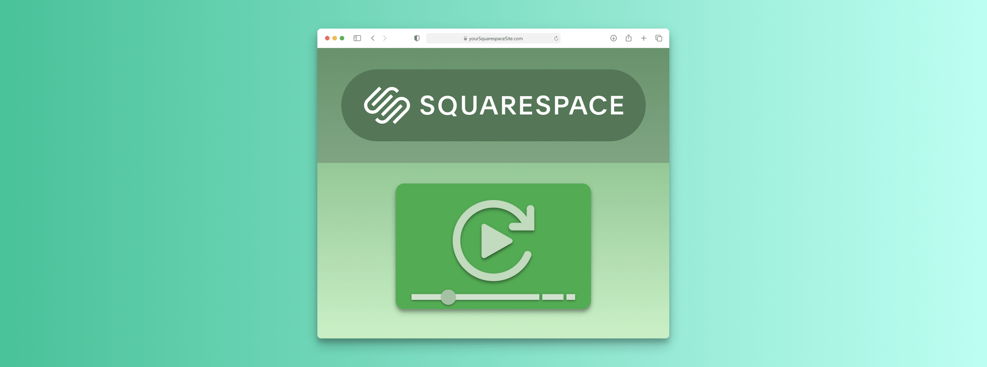 How to make a video autoplay on Squarespace
